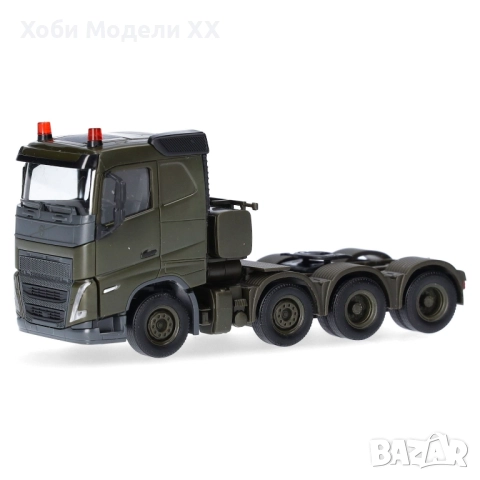 Военно-транспортен комплект Volvo + Goldhofer 1/87, снимка 4 - Колекции - 51826779