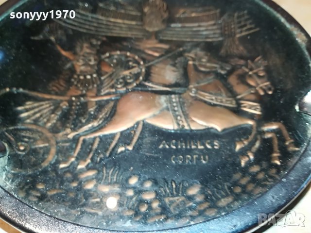achillcs corfu-пепелник от гърция 2308211051, снимка 6 - Антикварни и старинни предмети - 33894267