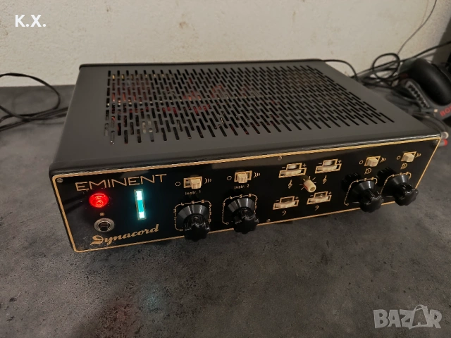 Dinacord Eminent лампов усилвател , снимка 7 - Ресийвъри, усилватели, смесителни пултове - 53513273