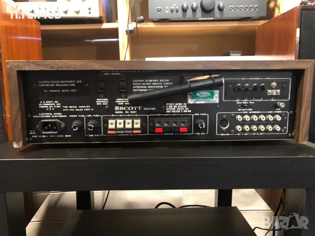 SCOTT R337 Ресийвър, снимка 7 - Ресийвъри, усилватели, смесителни пултове - 56265127