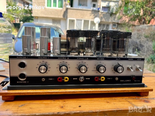 Geloso G1/1110-A, снимка 3 - Ресийвъри, усилватели, смесителни пултове - 41784040