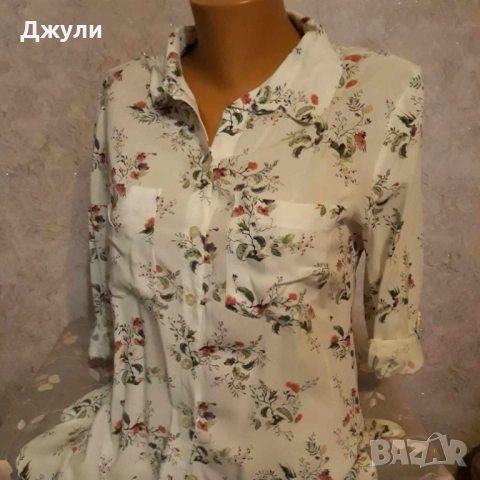 Ефирна Дамска Риза , снимка 2 - Ризи - 52416967