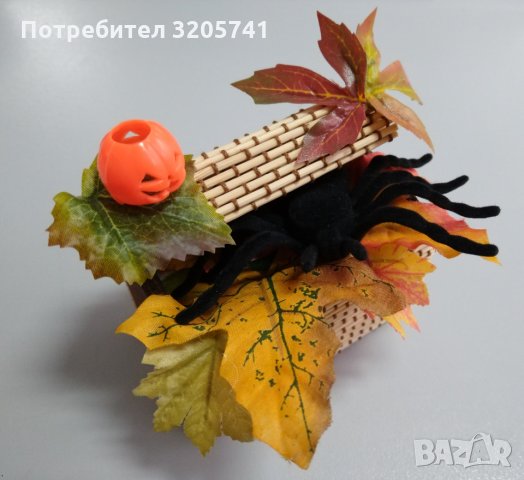 Уникална ефектна ръчно изработена декорация с паяче за късмет!, снимка 3 - Декорация за дома - 34502635