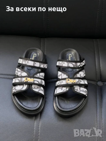 Christian Dior Дамски Чехли Кристиян Диор Код E554, снимка 2 - Чехли - 50824620