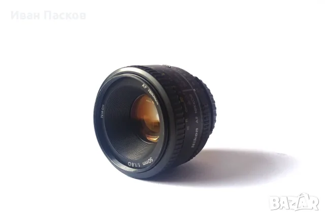 Nikon AF Nikkor 50mm f1.8 D, снимка 4 - Обективи и филтри - 56181921