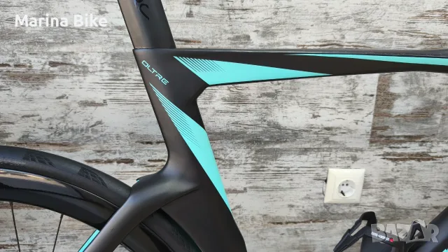 Карбонов шосеен велосипед Bianchi Oltre Pro Ultegra Di2 Reparto Corse 50R | 57, снимка 5 - Велосипеди - 56074360