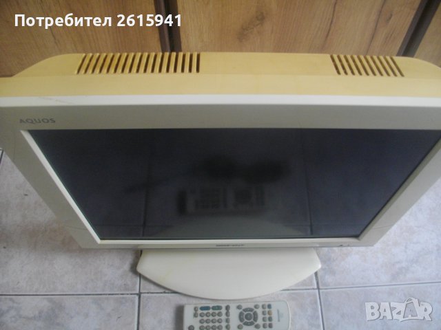 Японски Шарп-LCD Телевизор-За Части/За Ремонт-20 Инча-SHARP AQUOS LC20S5E-С Оригинално Дистанционно, снимка 4 - Телевизори - 41687212