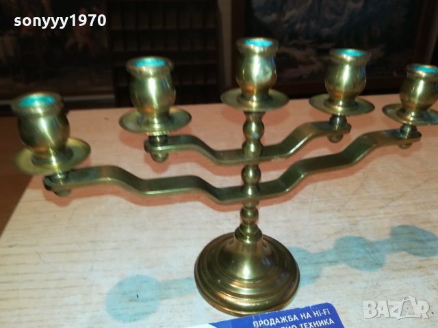 ШВЕДСКИ СВЕЩНИК С ПЕЧАТИ 1711212039, снимка 3 - Антикварни и старинни предмети - 34841609