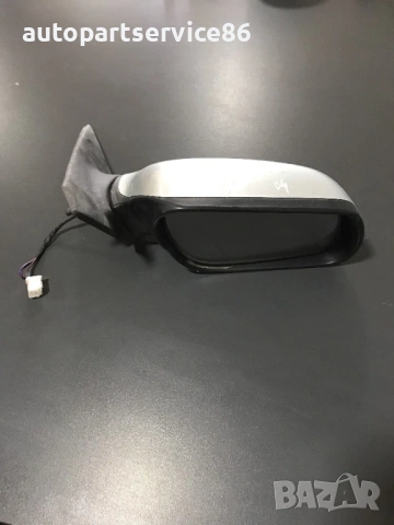 Предно дясно огледало на врата сребристо за Mazda 6 2.0D (2002-2007) 012220, 012221