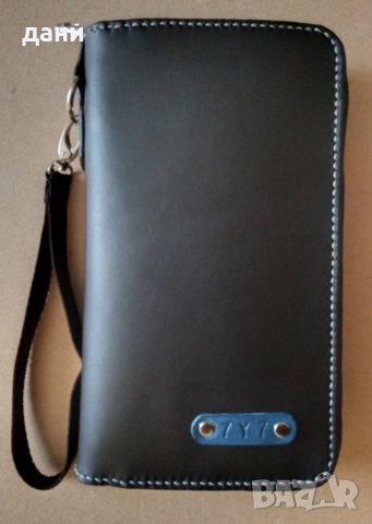 Бизнес портфейл от естествена кожа 