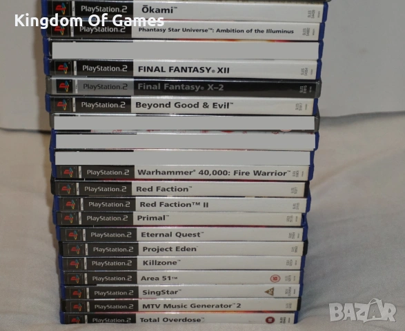 Игри за PS2 Okami/Phantasy Star Universe/Red Faction 1 2/Warhammer/Killzone/Beyond Good And Evil/, снимка 16 - Игри за PlayStation - 51740893