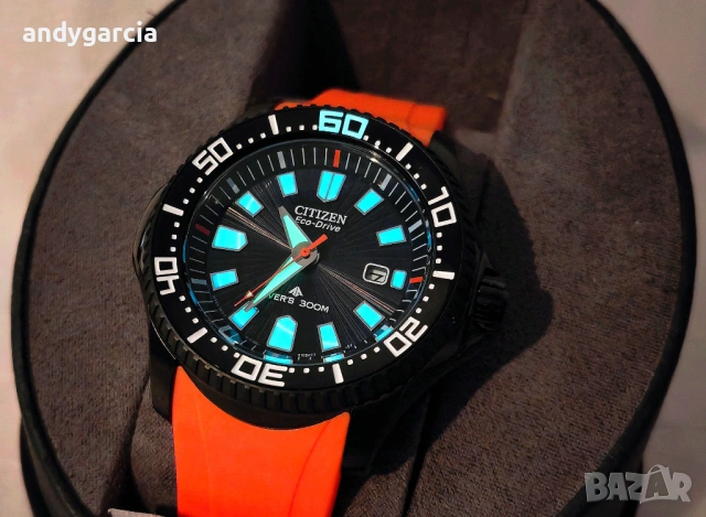 Citizen Eco-Drive Promaster Diver BN0088-03E чисто нов diver часовник в кутия за гмуркане 300 метра, снимка 5 - Мъжки - 53681660
