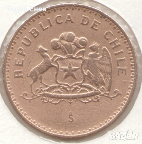 Chile-100 Pesos-1994-KM# 226, снимка 2 - Нумизматика и бонистика - 19017167