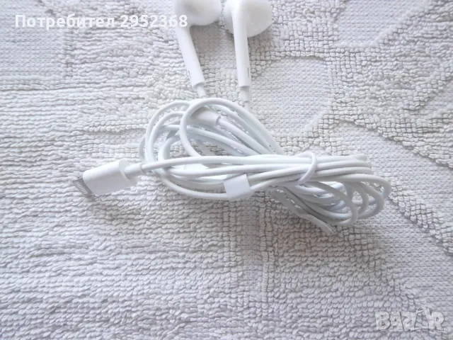 Слушалки Apple EarPods с конектор Lightning, снимка 3 - Слушалки, hands-free - 47633928