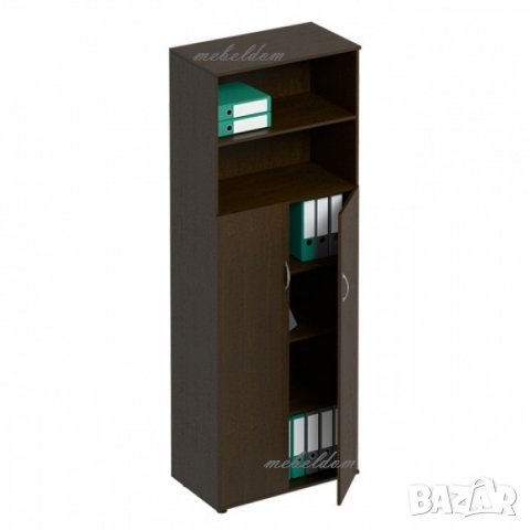 Етажерка,офис модул висок 213см. с 2 врати за класьори(код-7332), снимка 3 - Етажерки - 35934974