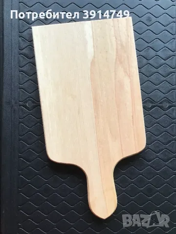 Дъска кухненска - рязане, сервиране; естествено дърво /дъб; дебела,  здрава, чудесна изработка, НОВА, снимка 3 - Аксесоари за кухня - 49635013