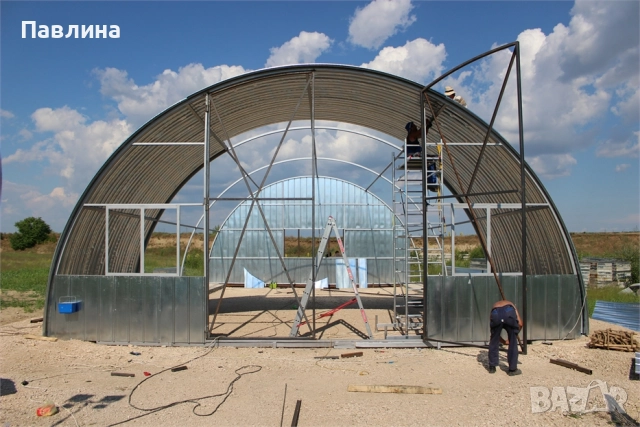 Дъговидна трапецовидна ламарина TR40x186-744, снимка 7 - Строителни материали - 52193230