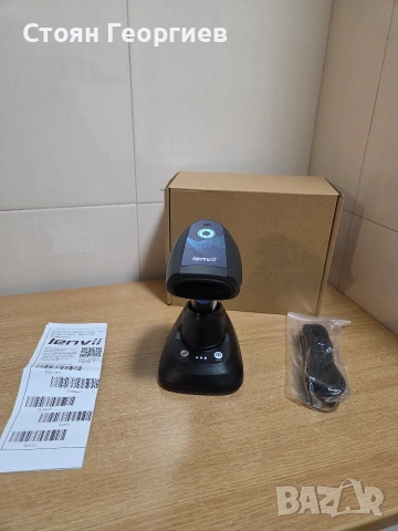 LENVII CW888 Ръчен скенер Bluetooth безжичен баркод скенер