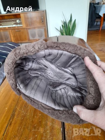 Стара шапка,ушанка #14, снимка 5 - Антикварни и старинни предмети - 40170251