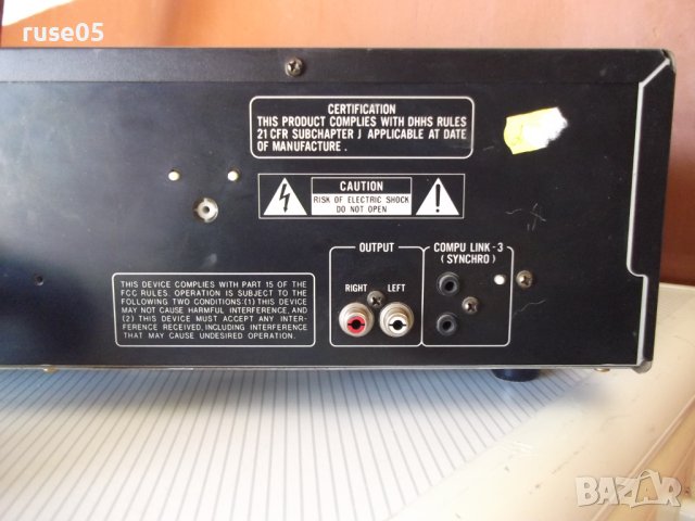 CD плейър с 5 диска "JVC - XL-F154BK", снимка 7 - Други - 41844311