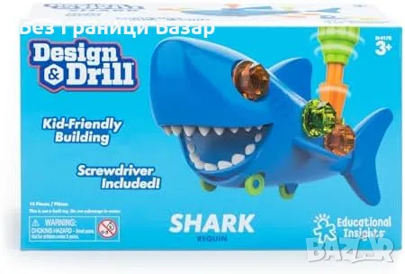 Нова Образователна играчка акула със строителен комплект за деца Learning Resources , снимка 7 - Образователни игри - 47504493