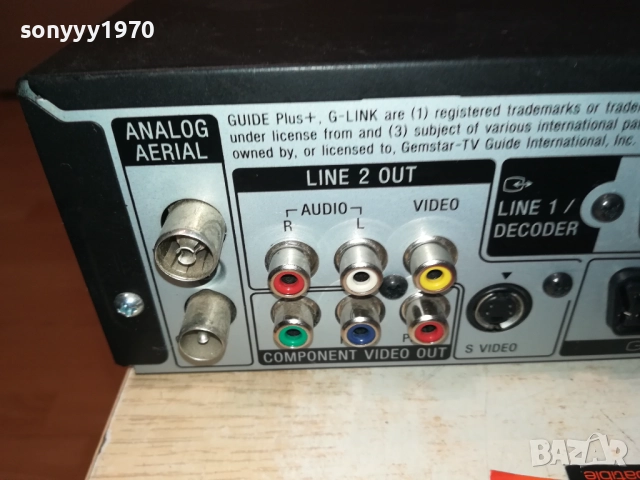 SONY RDR-HXD890 DVB DVD/HDD RECORDER-ВНОС SWISS 1309251909, снимка 11 - Плейъри, домашно кино, прожектори - 51703664