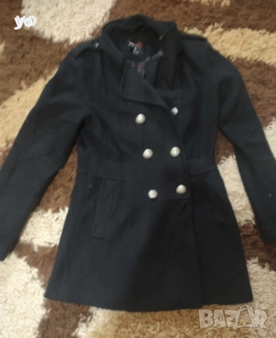 Черно палто размер С /М 