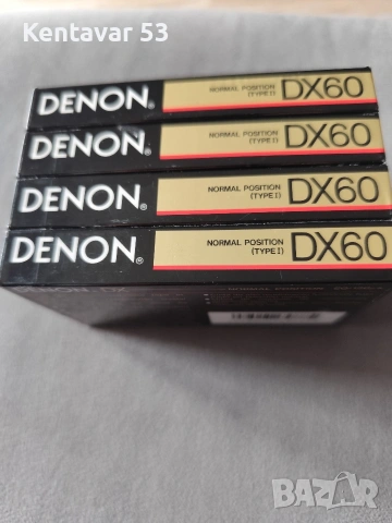 Аудио касети Denon DX60, снимка 3 - Аудио касети - 53614758