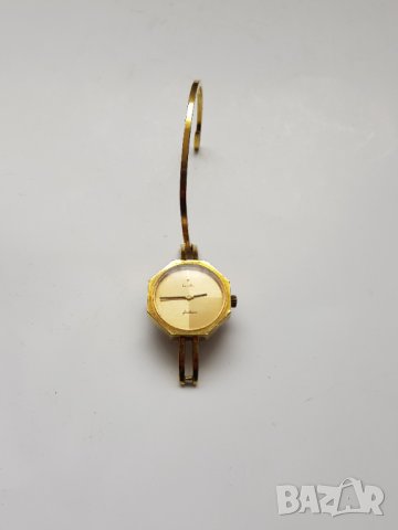 Дамски позлатен  механичен часовник Zentra 17 jewels, снимка 10 - Дамски - 35784808