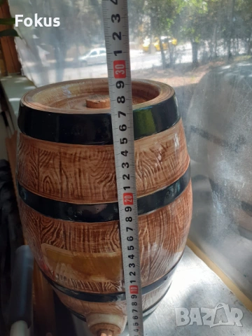 Старо английско буре за уиски барел порцелан, снимка 7 - Антикварни и старинни предмети - 53370090