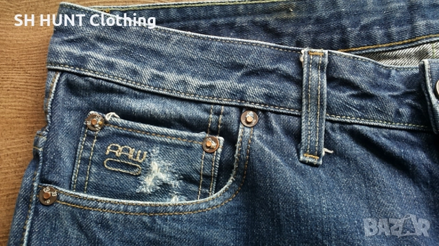 G-Star 3301 Low Tapered RL Jeans размер 34 / 34 мъжки дънки 8-31, снимка 4 - Дънки - 52695869
