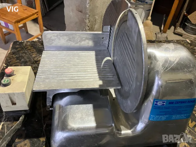 Колбасорезачка Слайс машина трифазна професионална, снимка 5 - Други машини и части - 48201762