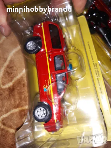 Toyota Fj Land Cruiser Nissan Navara Land Rover Defender Toyota Hilux Hachette 1.43 Scale Top Models, снимка 16 - Колекции - 50299435