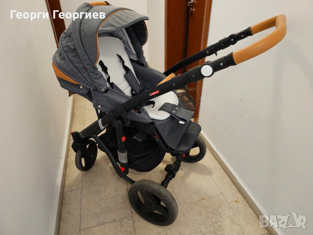 Бебешка количка Adamex Vicco, снимка 2 - Детски колички - 44574552