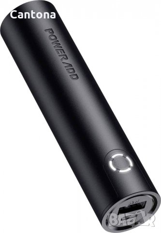 Ултра компактен Power Bank PowerAdd 5000 mAh, 2.4 A