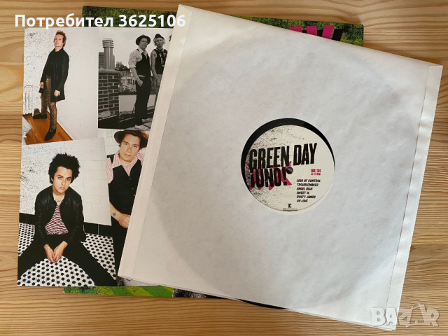 Green Day – ¡Uno! Грамофонна плоча, снимка 3 - Грамофонни плочи - 44921842