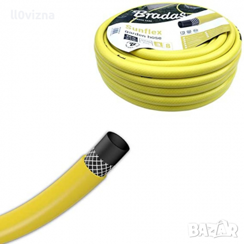 Маркуч градински SUNFLEX трислоен / Bradas , снимка 2 - Градинска техника - 36520643