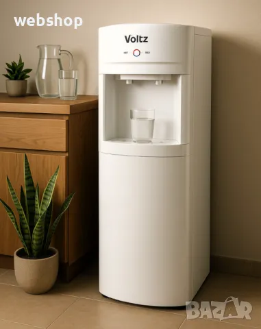 Диспенсър за вода Voltz OV51449C, 65-420W\15°-90°C, с шкаф, с електронно охлаждане, снимка 2 - Други - 50028690