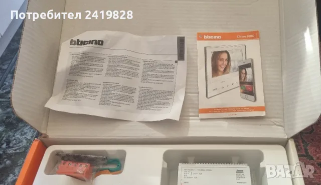 BTICINO- 363911 Видео-домофон, снимка 5 - Комплекти за видеонаблюдение - 48021906