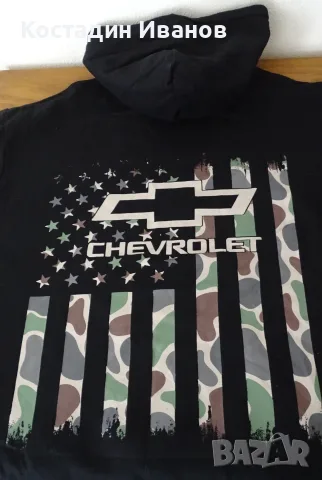 Chevrolet GM нов мъжки суичър Шевролет, снимка 2 - Суичъри - 56268924