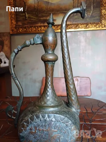 Стар ибрик, снимка 3 - Антикварни и старинни предмети - 48076003