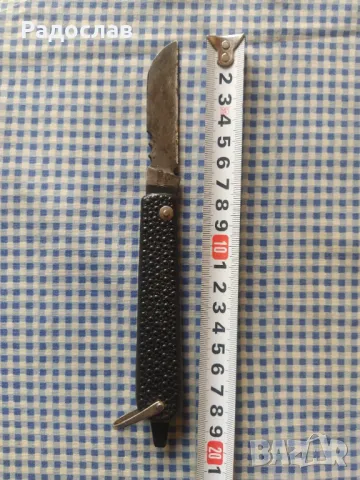 стар руски сгъваем нож с отвертка , снимка 7 - Ножове - 50057620