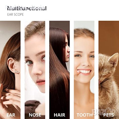 Нов Комплект за отстраняване на ушна кал уши/Безжичен LED осветление/Почистване, снимка 5 - Други - 41361916