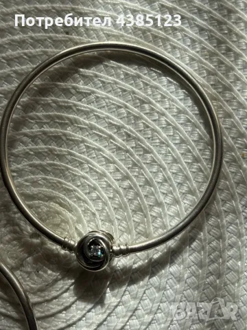 Сребърни гривни Pandora, снимка 7 - Гривни - 49779353