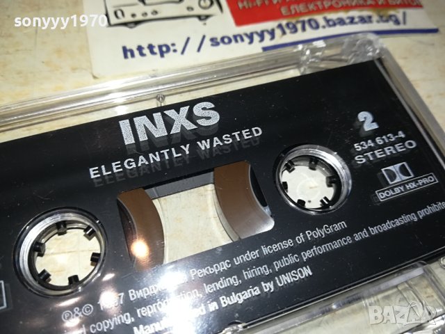 INEXS BIEM МУЗИКАУТОР-КАСЕТА 1707231125, снимка 16 - Аудио касети - 41572616