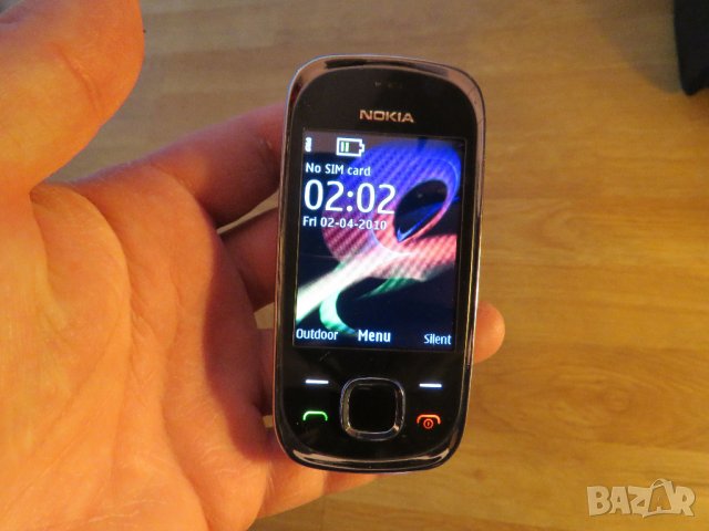 плъзгащ телефон, телефон слайд с копчета NOKIA 7230, НОКИА 7230 - 2010г. - работещ., снимка 4 - Nokia - 35985470