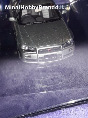 NISSAN  SKYLINE GT-R R 34 V spec AUTOart 1.43  Top Model , снимка 15 - Колекции - 39258739
