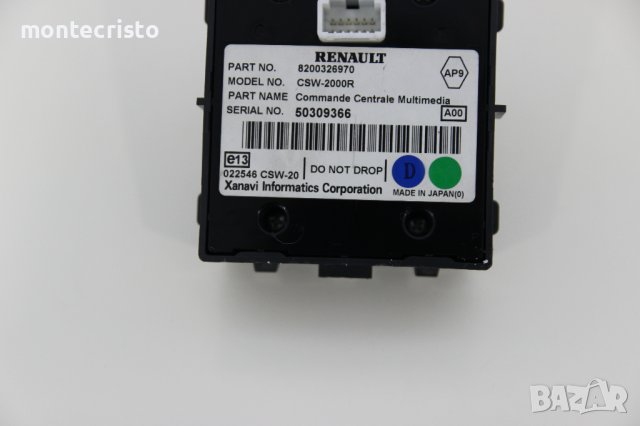 Панел навигация джойстик джоистик Renault Laguna II facelift (2005-2007г.) 8200326970, снимка 5 - Части - 41159590