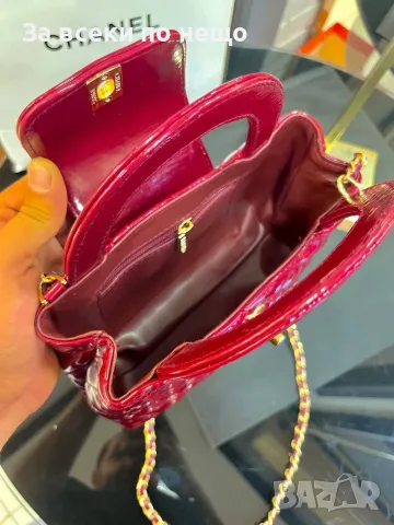 Chanel Дамска Чанта С Къса И Дълга Дръжка Синджир За През Рамо - Различни Цветове Код SEM-435, снимка 9 - Чанти - 55869890