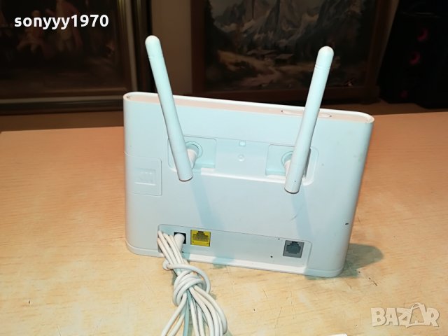 4G HUAWEI 4G ROUTER-бял с бели антени 2708211836, снимка 4 - Рутери - 33942788